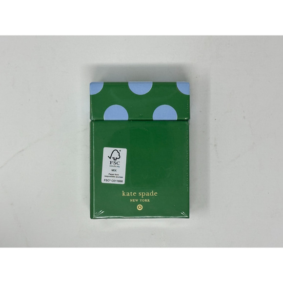 Kate Spade New York x Target Waterproof Deck of Cards Green - NEW - Picture 3 of 6